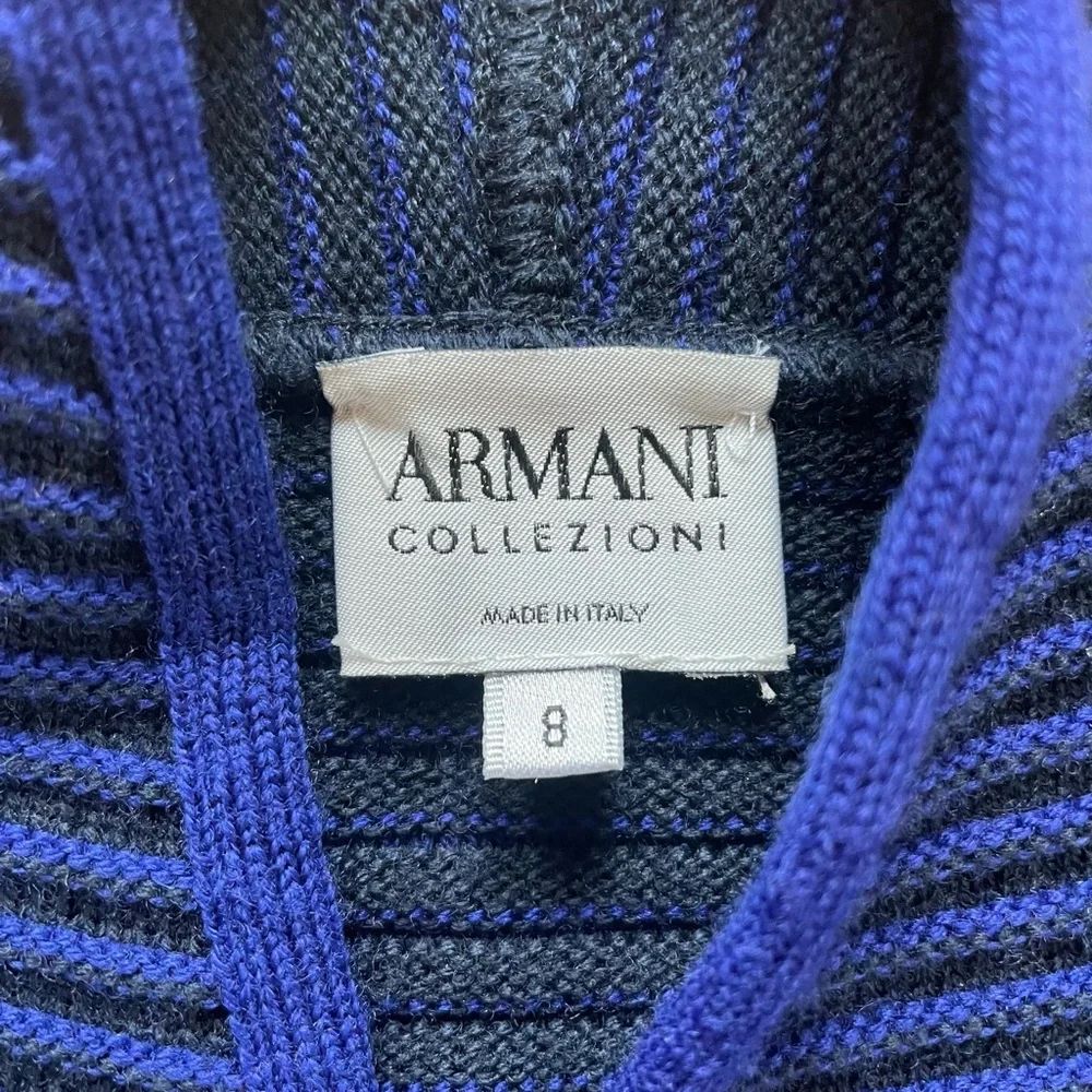 Armani collezioni button sweater cardigan size 8 - Picture 3 of 3